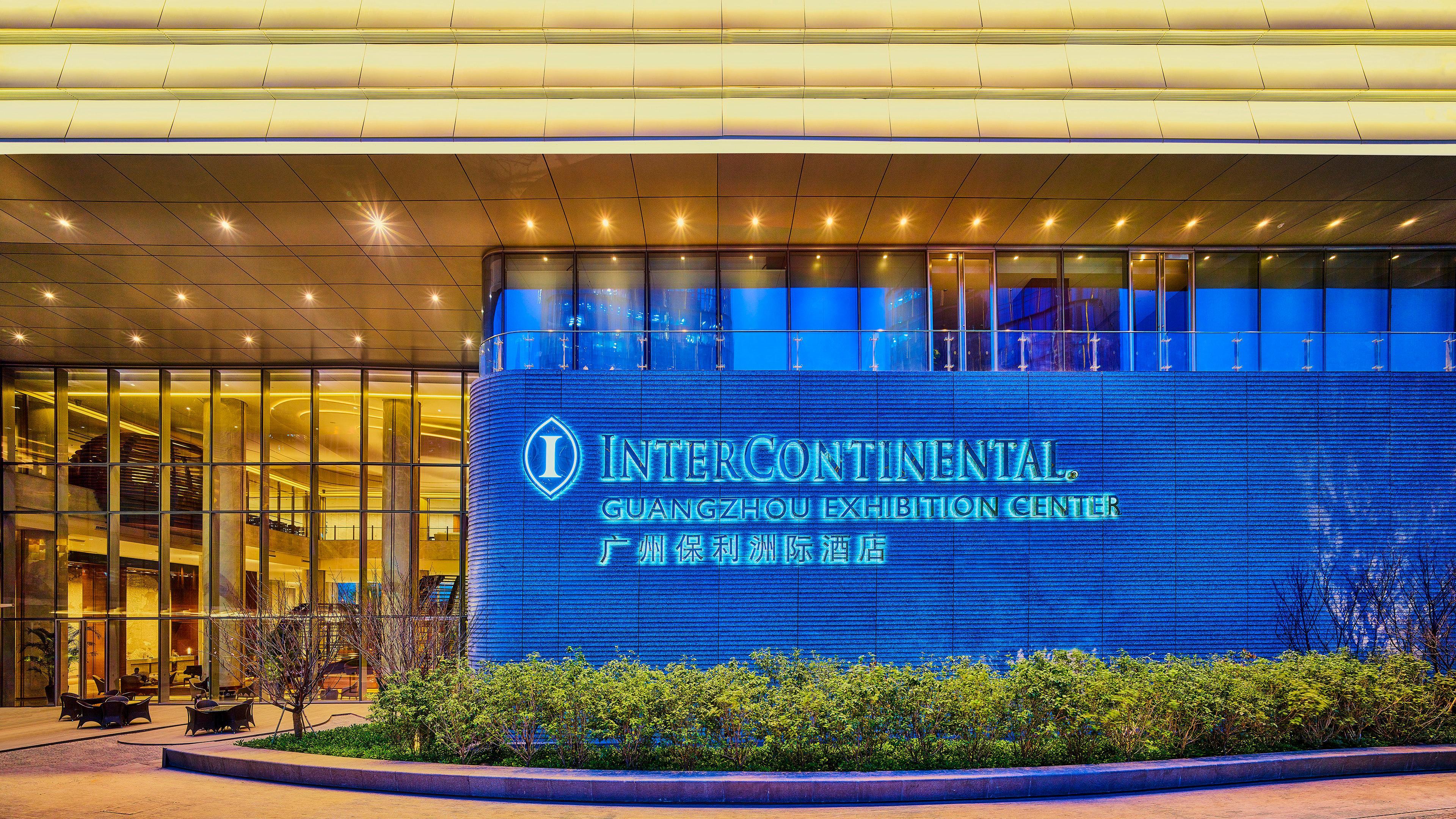 Intercontinental Guangzhou Exhibition Center, An Ihg Hotel - Free Canton Fair Shuttle Bus And Registration Counter Ngoại thất bức ảnh